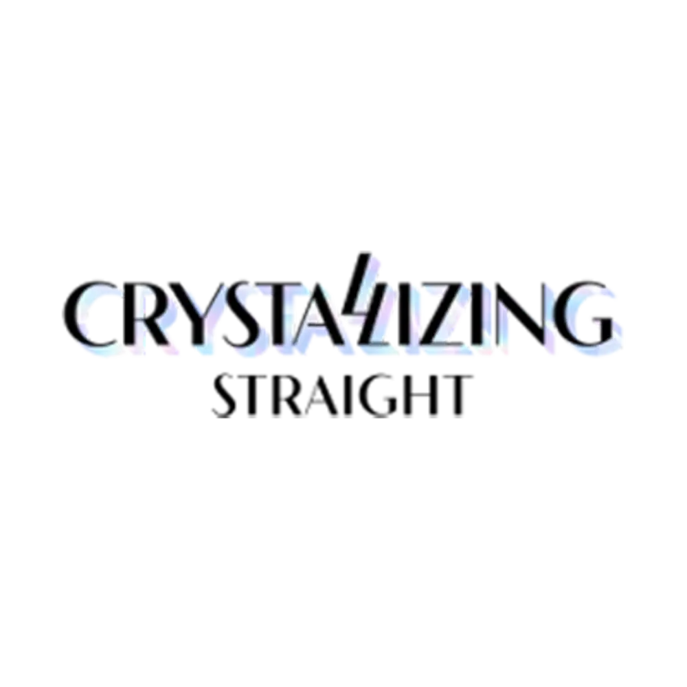 Crystallizing Straight Logo