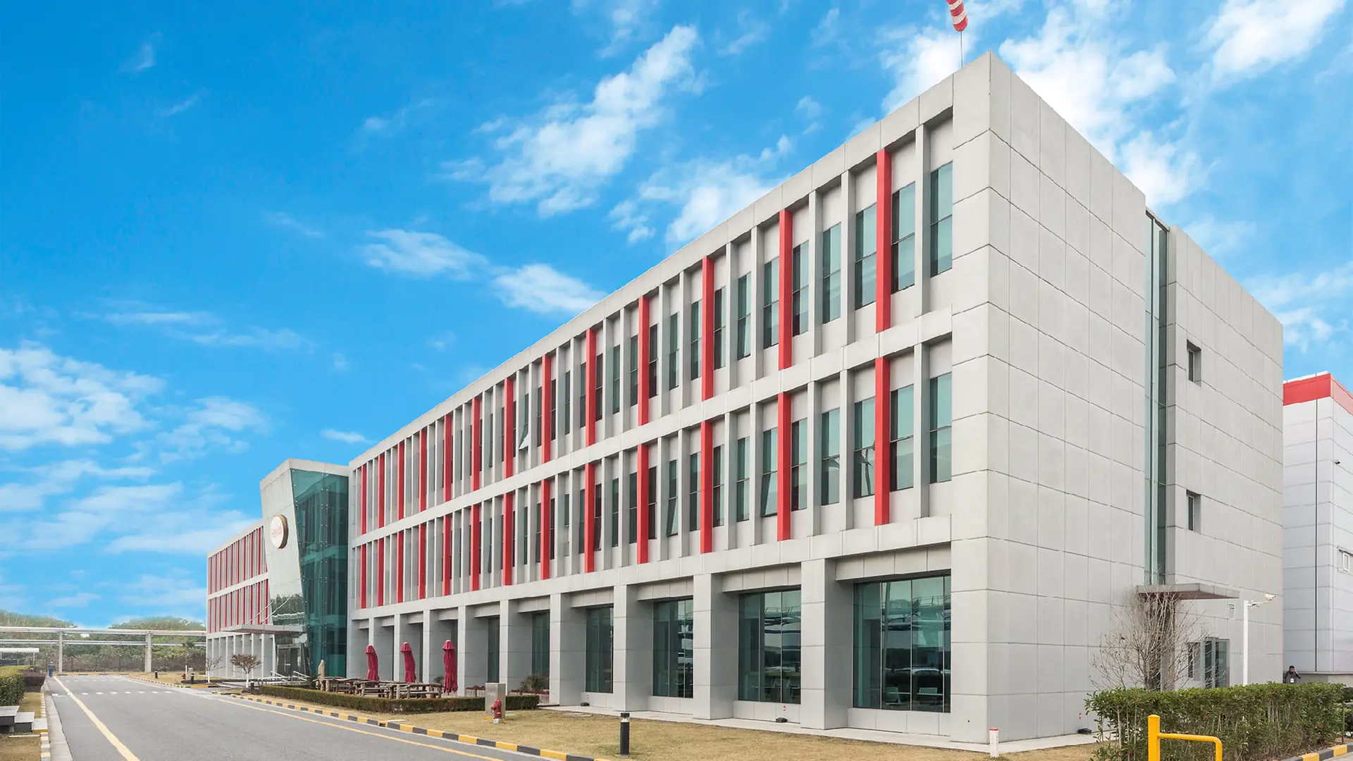 Admin building of Dragon plant