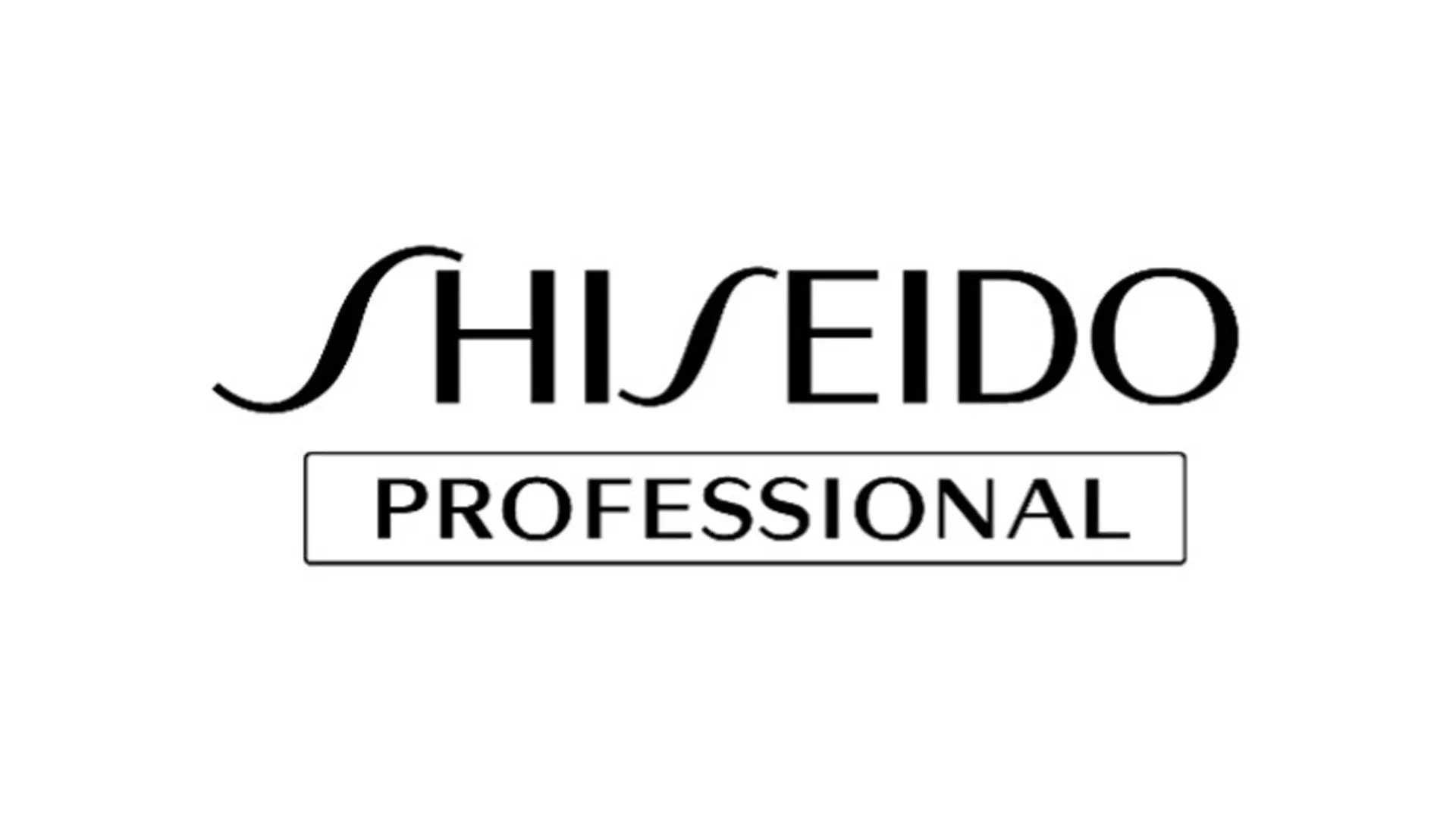 Shiseido Professional logo in black and white.