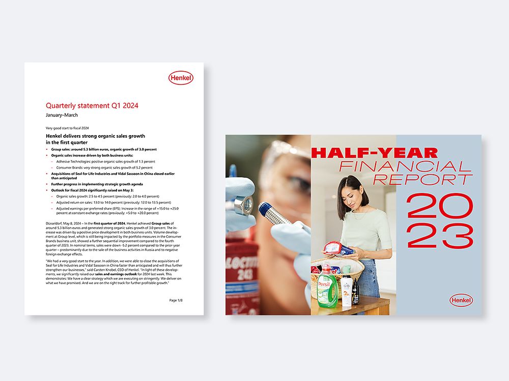 Covers of Henkel reports