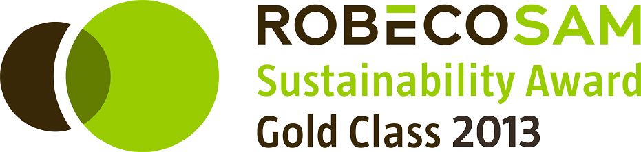 

2013年RobecoSAM可持续性发展金奖授予了汉高，以表彰其在“非耐用家居用品”行业所做出的突出贡献